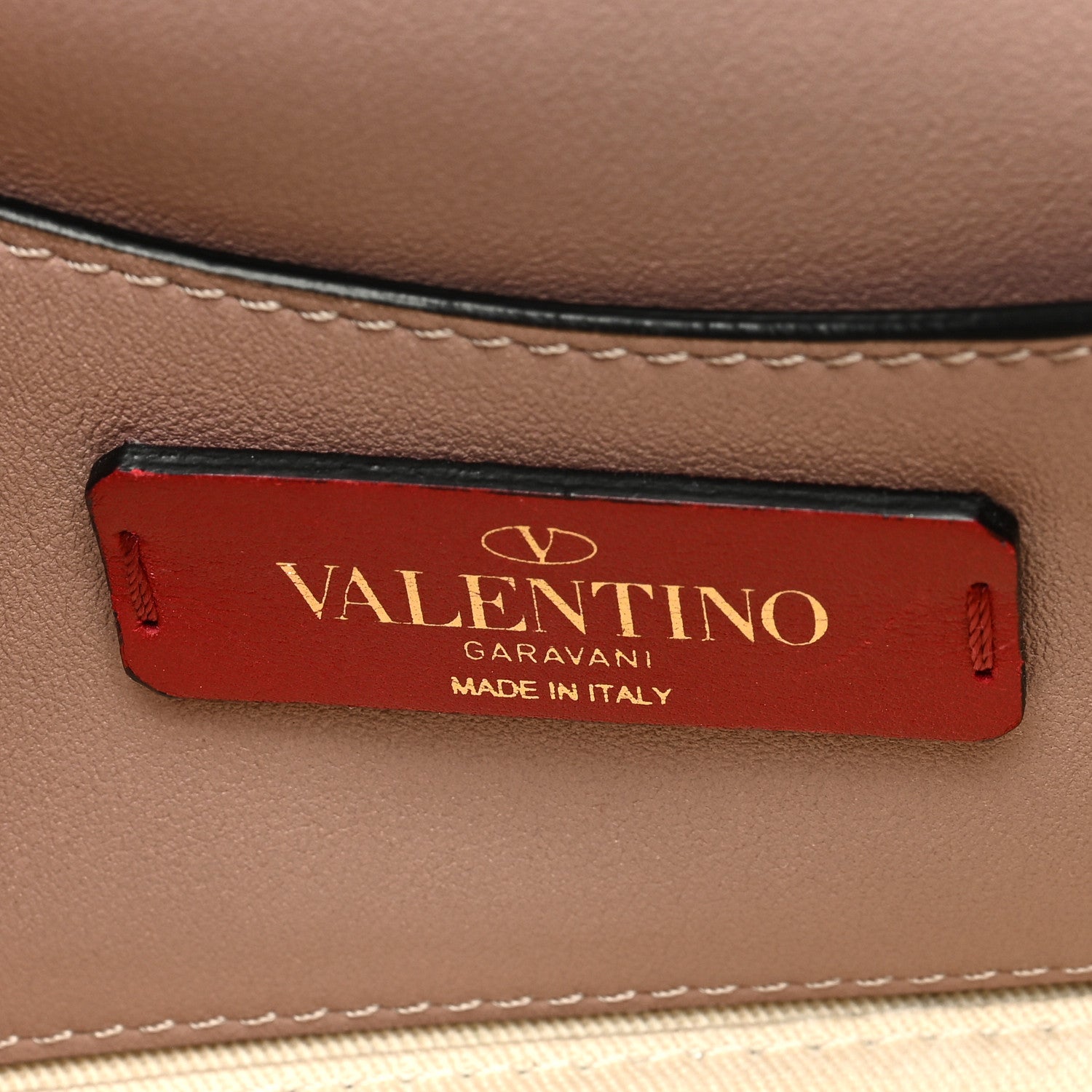 Valentino Garavani Calfskin Mini Rockstud Crossbody Bag Poudre 6 of 10