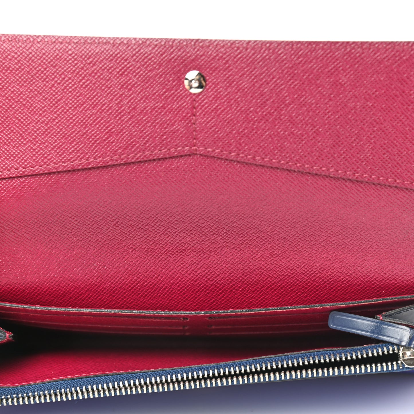 Epi Flore Tri-Color Wallet Fuchsia