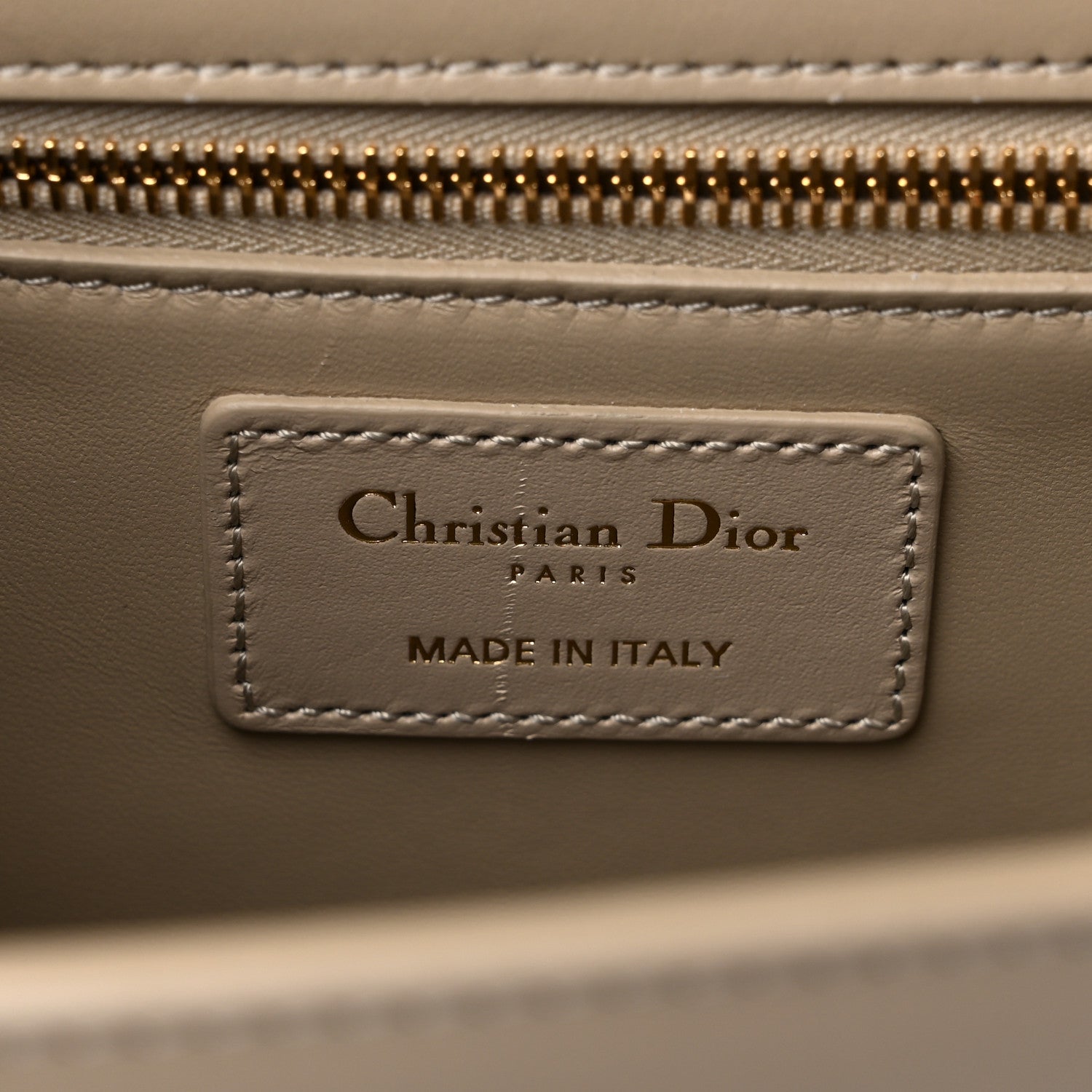 Christian Dior Smooth Calfskin 30 Montaigne Flap Bag Beige 6 of 14