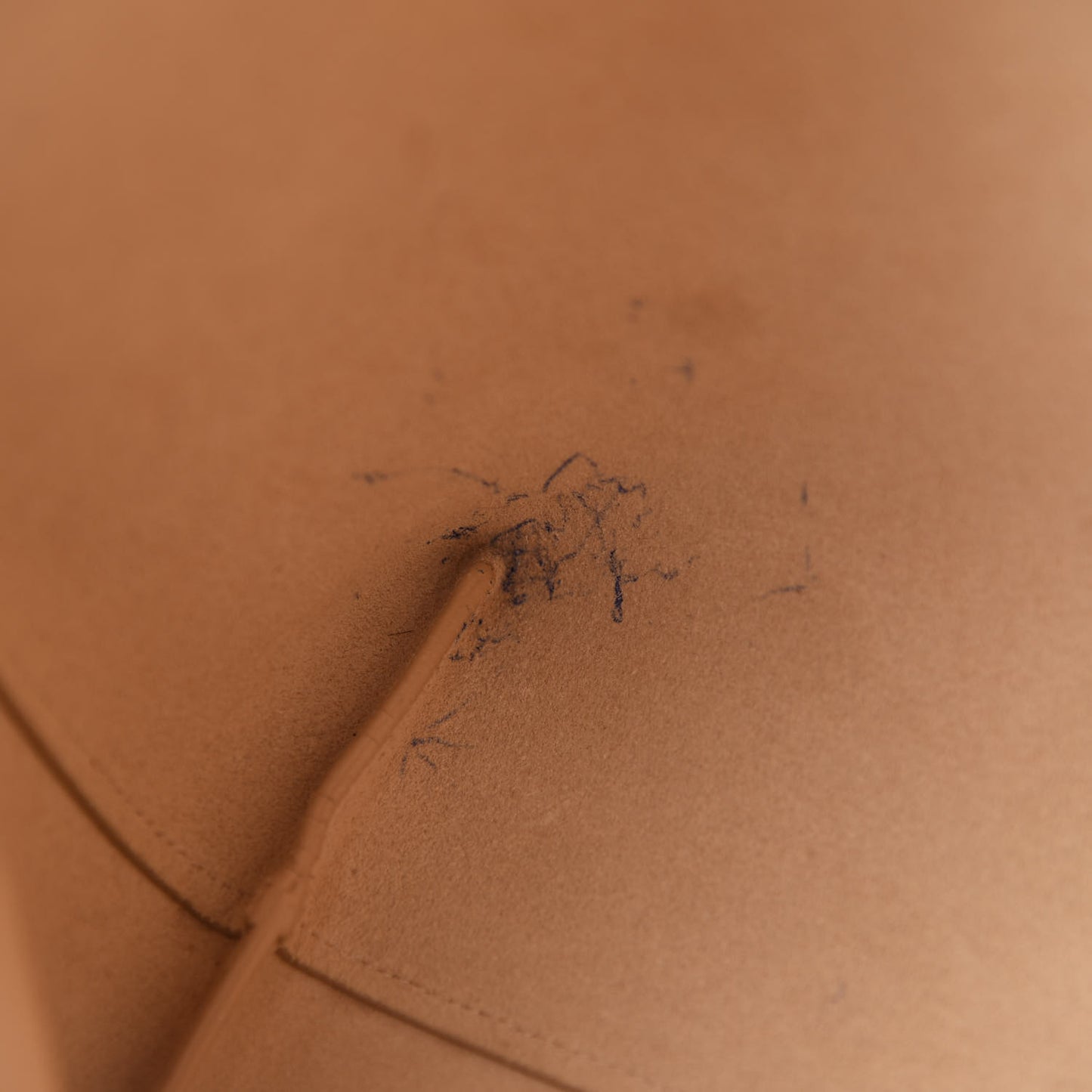 Calfskin Large Shopping Tote Nude Powder