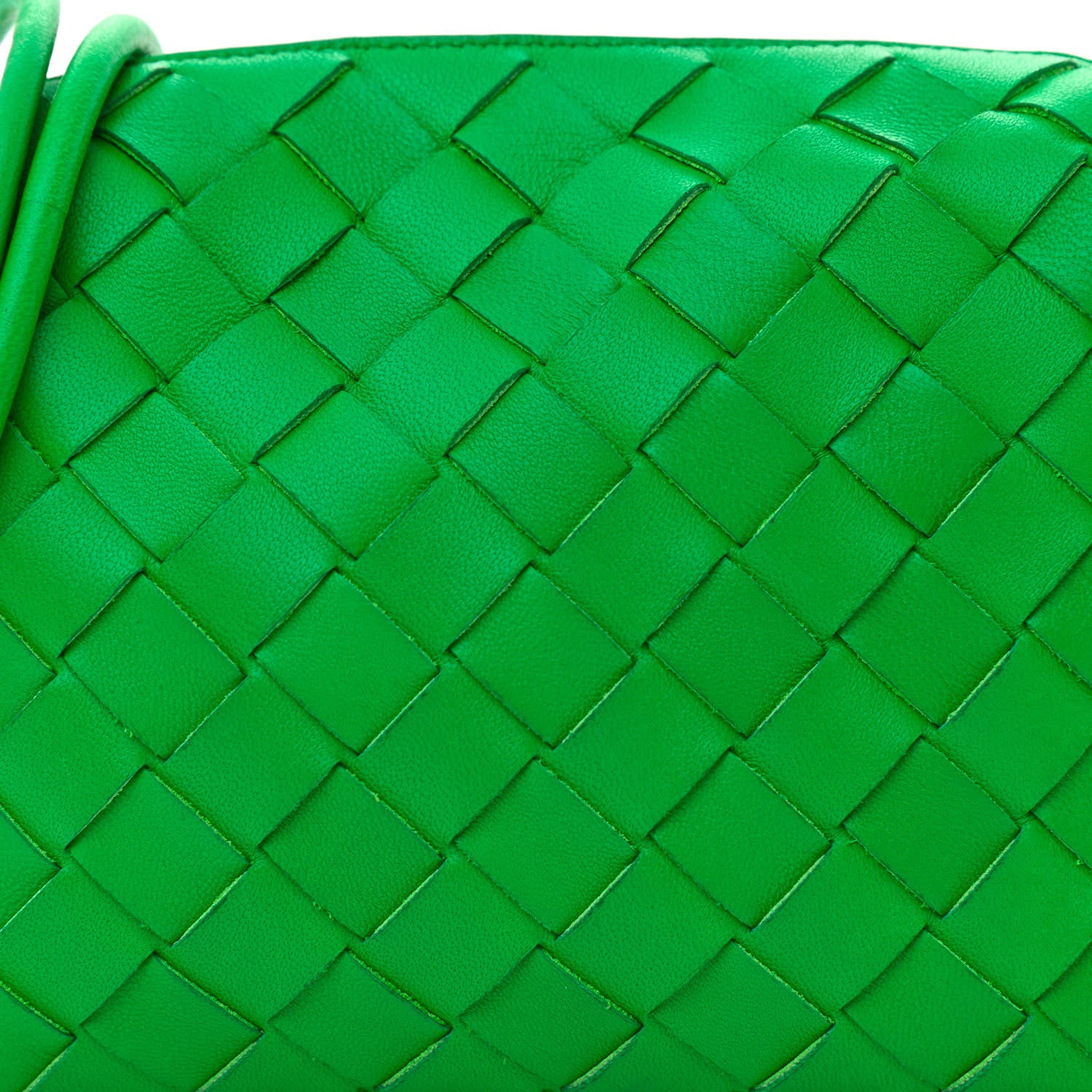 Bottega Veneta Nappa Intrecciato Mini Loop Camera Bag Parakeet 7 of 9