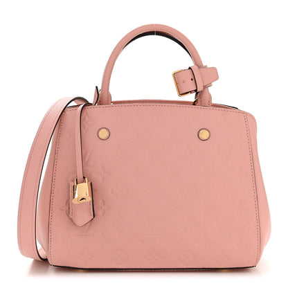 Louis Vuitton Empreinte Montaigne BB Rose Poudre 1 of 10