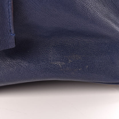 Saint Laurent Calfskin Oversized Muse Navy Blue 11 of 11