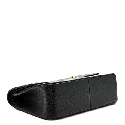 Chanel Caviar Quilted Jumbo Double Flap Black 4 of 11