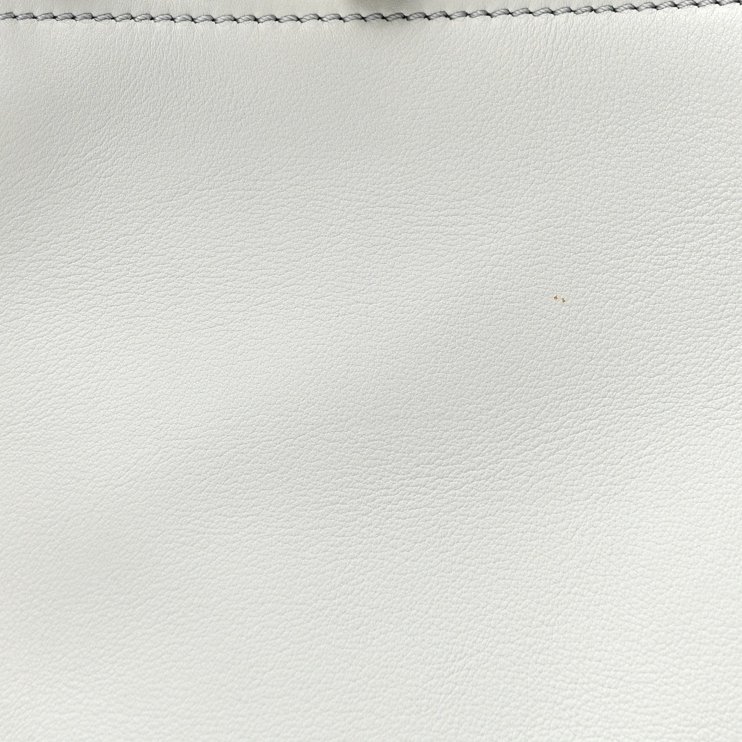 Fendi Vitello Seta Shiny Nappa Pearl Scalloped Studded Floral Embroidered Medium Peekaboo Iconic Satchel Grigio Perla Multicolor 7 of 9