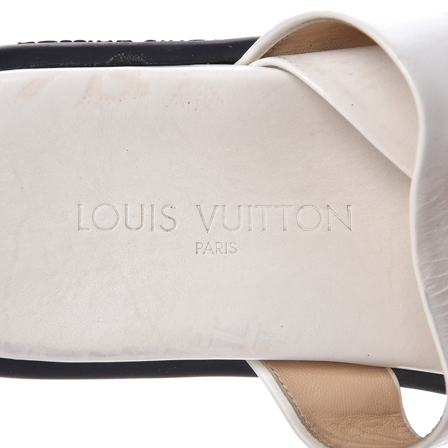 Calfskin Sandals 37 White