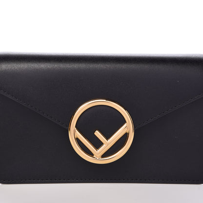 Fendi Vitello Liberty Lucido F is Fendi Envelope Belt Bag Black 9 of 12