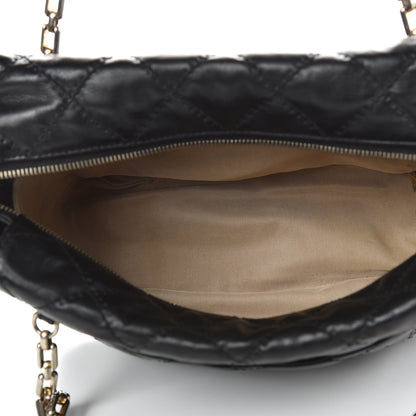 Chanel Calfskin Quilted Retro Chain Camera Case Black 5 of 16