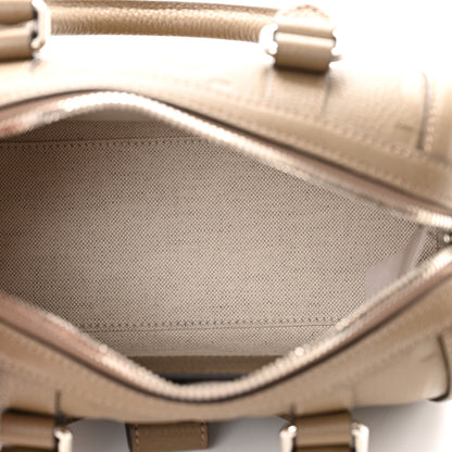 Gucci Piuma Calfskin Jumbo GG Embossed Mini Duffle Bag Good Taupe 5 of 11