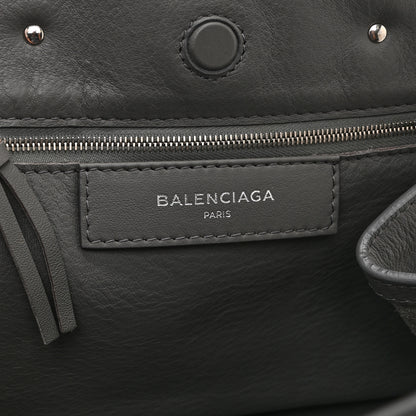 Balenciaga Veau Papier A6 Zip Around Tote Gris Fossile 7 of 11