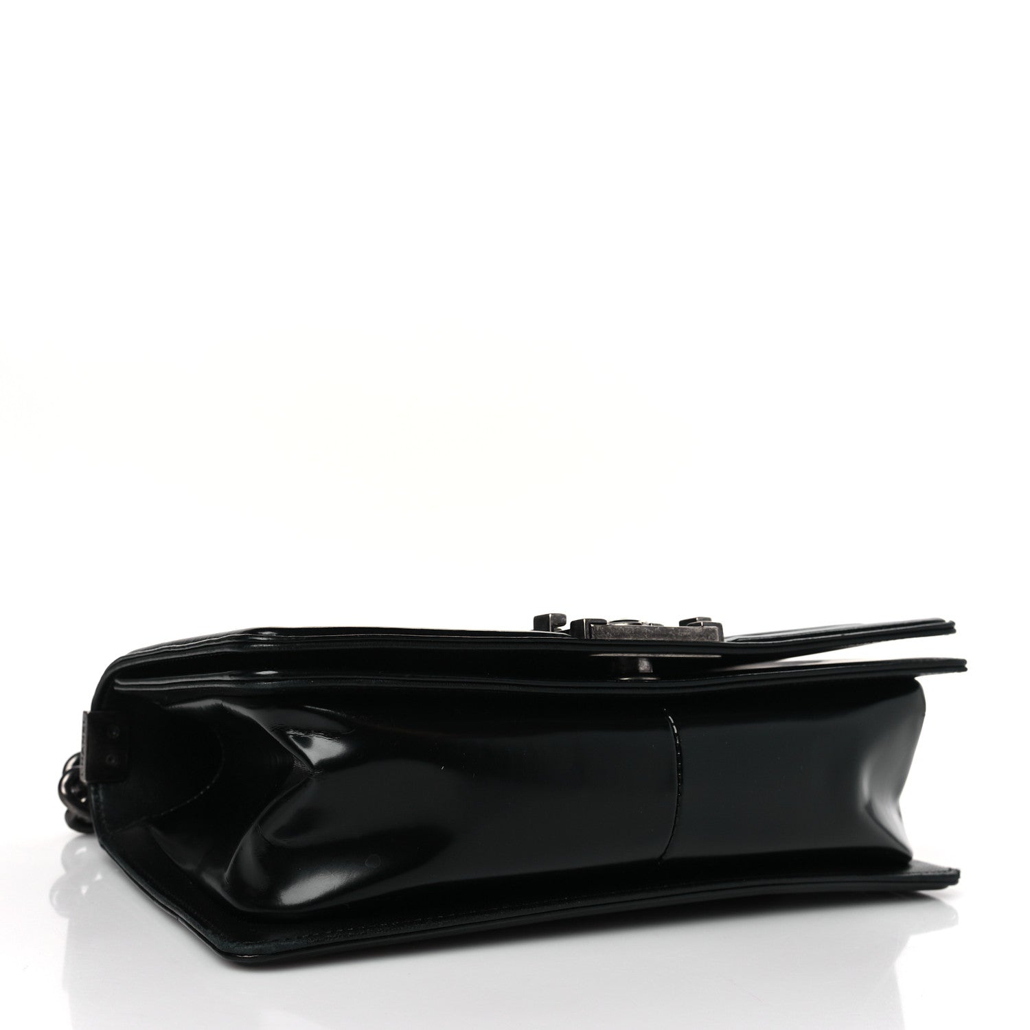 Chanel Glazed Calfskin Medium Boy Flap Black 4 of 9