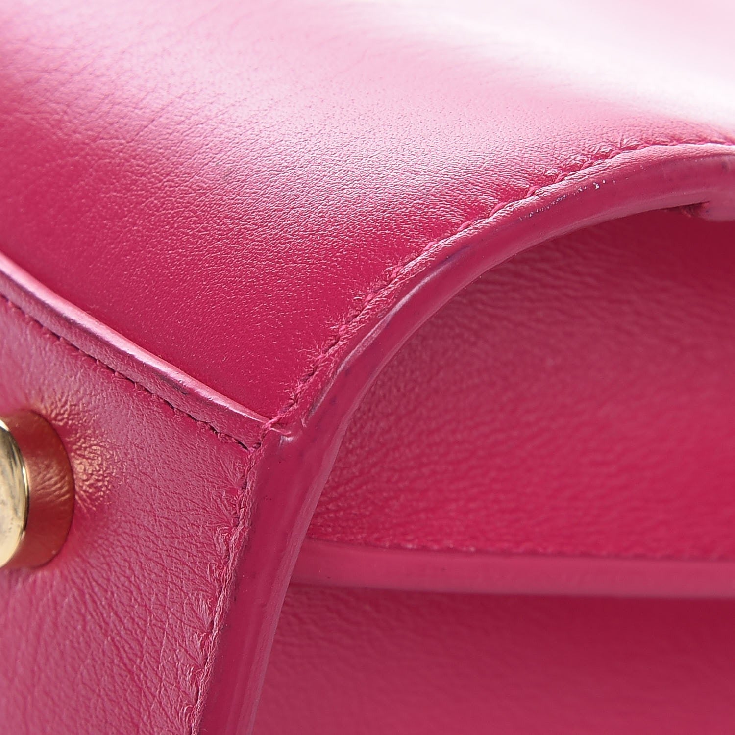 Saint Laurent Calfskin Small Sac De Jour Bubblegum 9 of 10