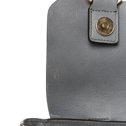 Chloe Suede Calfskin Mini Faye Backpack Airy Grey 9 of 14