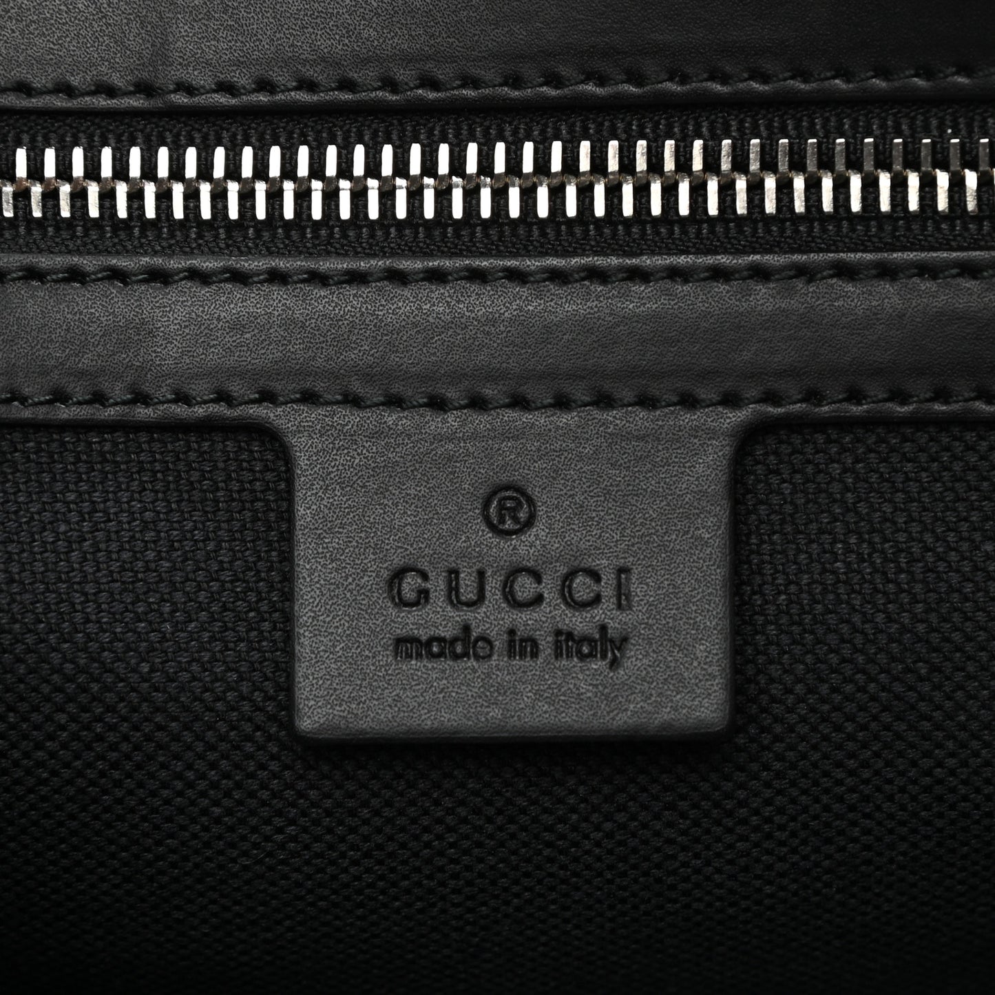Soft GG Supreme Monogram Web Belt Bag Black Grey