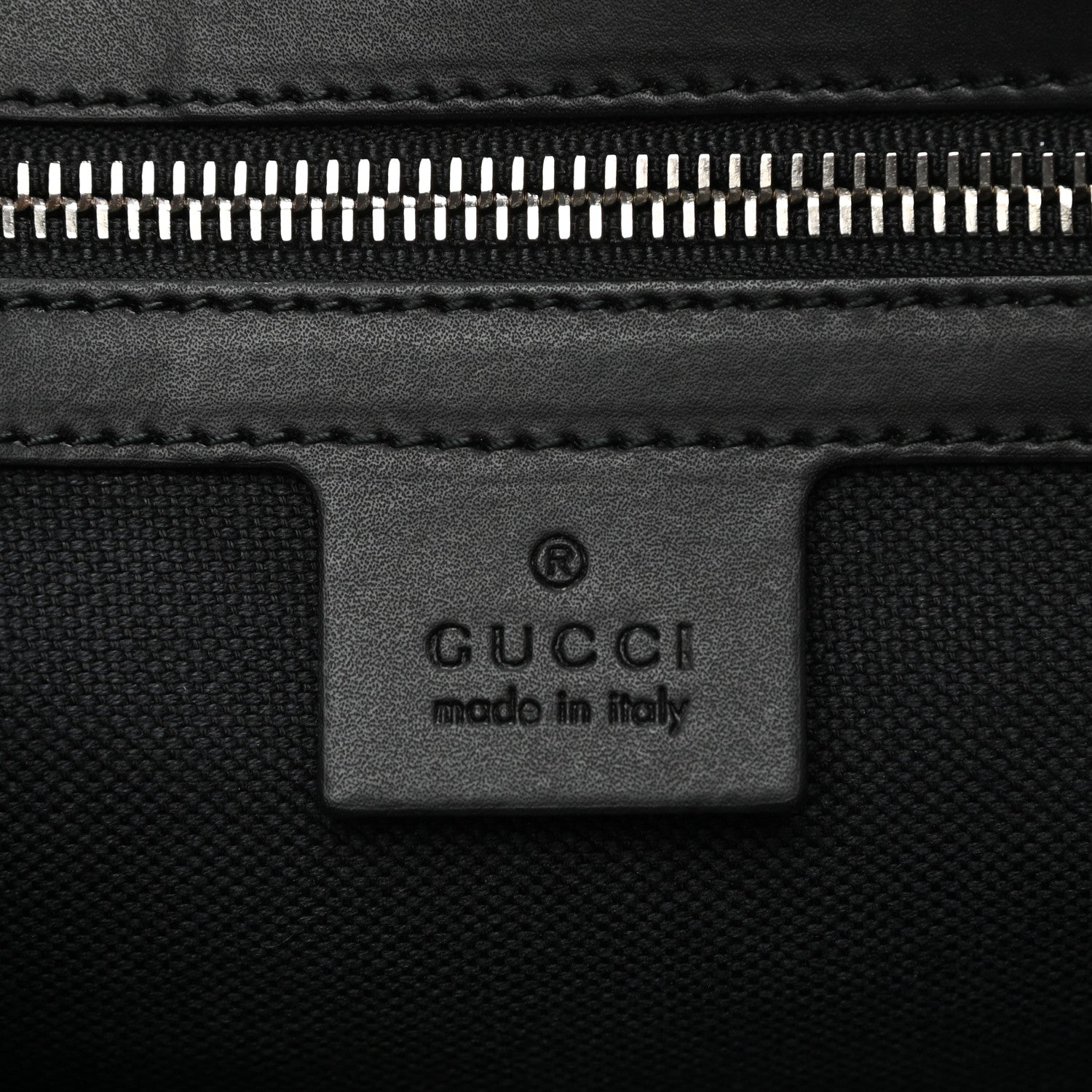 Gucci Soft GG Supreme Monogram Web Belt Bag Black Grey 6 of 10