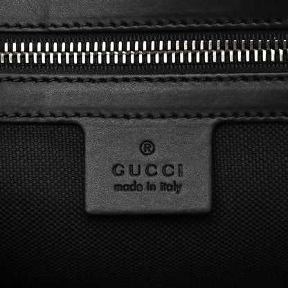 Gucci Soft GG Supreme Monogram Web Belt Bag Black Grey 6 of 10