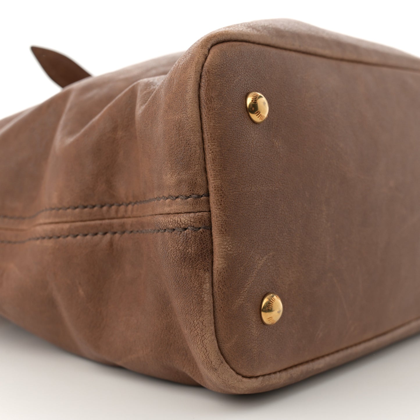 Nappa Aviator Medium Aventure Bag Rovere
