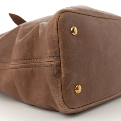 Miu Miu Nappa Aviator Medium Aventure Bag Rovere 8 of 12