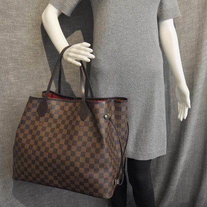 Louis Vuitton Damier Ebene Neverfull GM 3 of 4