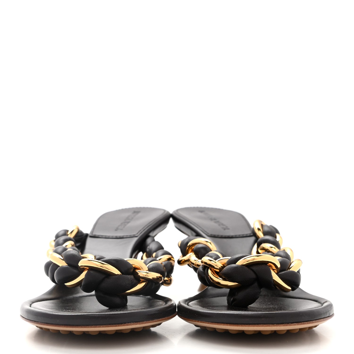 Bottega Veneta Nappa Dot Sandals 38 Fondant 2 of 8