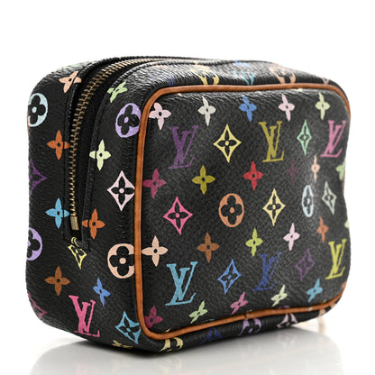 Louis Vuitton LOUIS VUITTON Monogram Multicolor Trousse Wapity Black 3 of 7