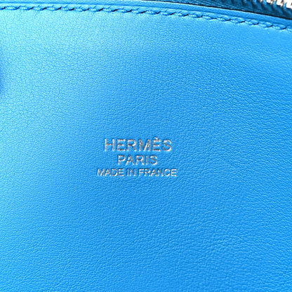 Hermes Swift Bolide 27 Bleu Zanzibar 6 of 10