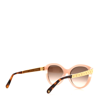 Louis Vuitton Acetate Petit Soupcon Cat Eye Sunglasses Z1858W Light Tortoisehell 4 of 8