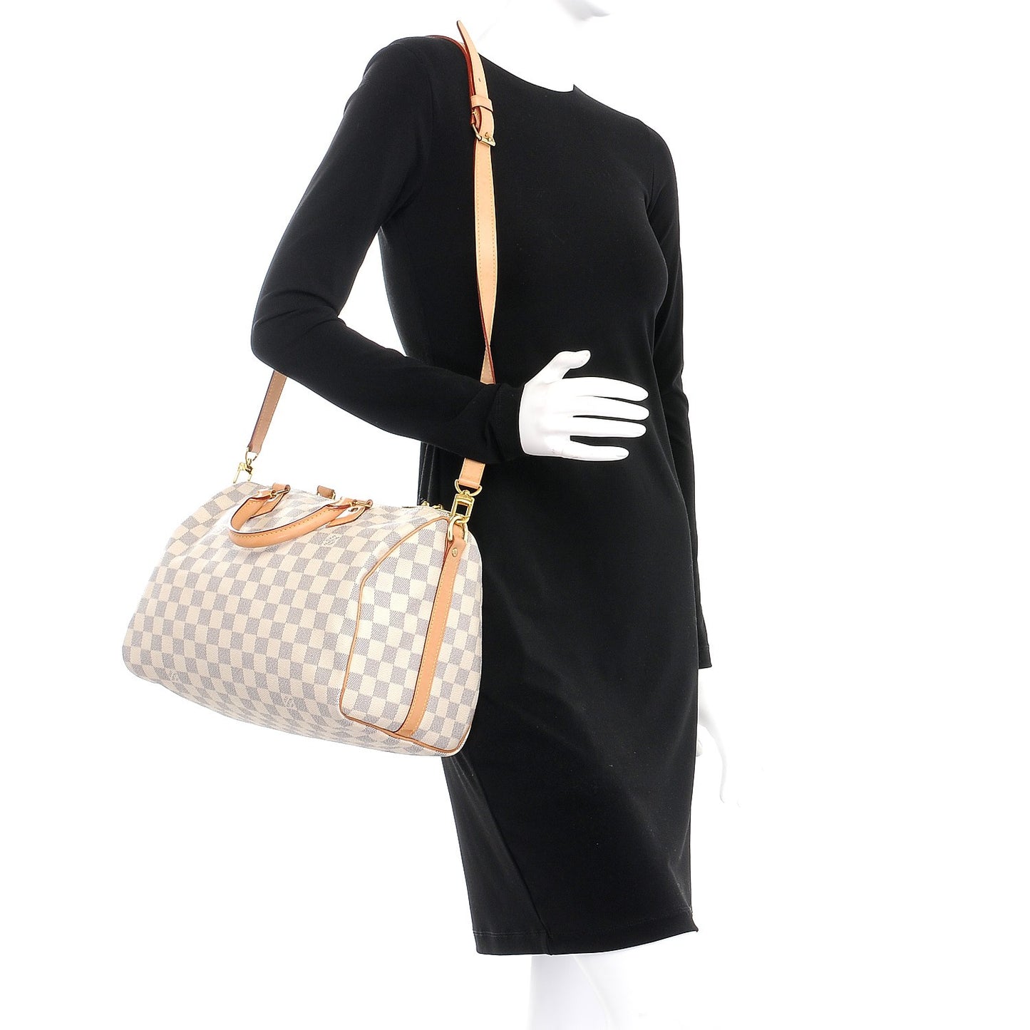 Damier Azur Speedy Bandouliere 30