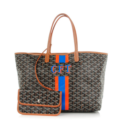 Goyard Goyardine Saint Louis PM Black Gold 1 of 9