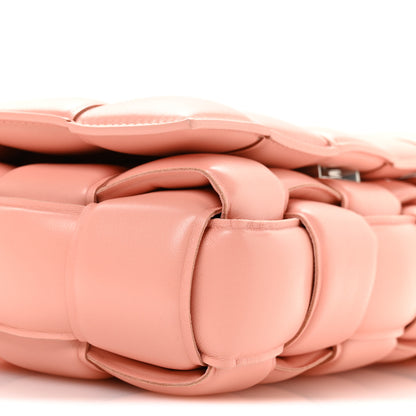 Bottega Veneta Nappa Maxi Intreccio Padded Cassette Crossbody Bag Peachy 9 of 11