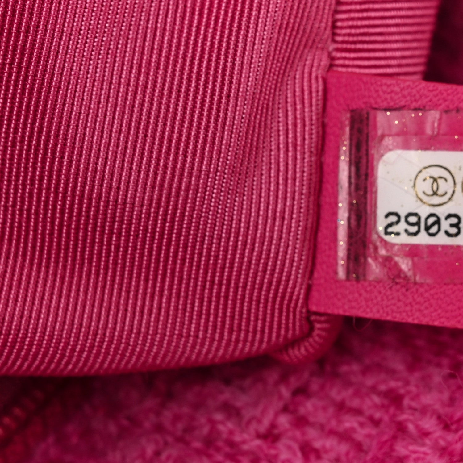 Chanel Tweed Quilted Medium Chanel 19 Flap Pink 7 of 13