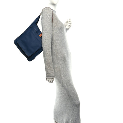 Hermes Taurillon Clemence Marwari PM Bleu Brighton 2 of 11