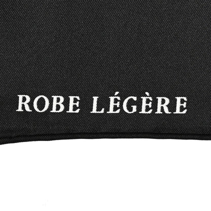 Hermes Silk Twill Robe Legere Scarf 90 Black White 3 of 6