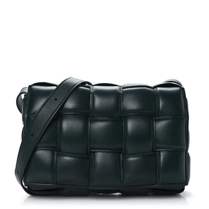 Bottega Veneta Nappa Maxi Intreccio Padded Cassette Crossbody Bag Raintree 1 of 8