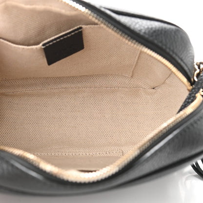 Gucci Pebbled Calfskin Small Soho Disco Bag Black 5 of 12