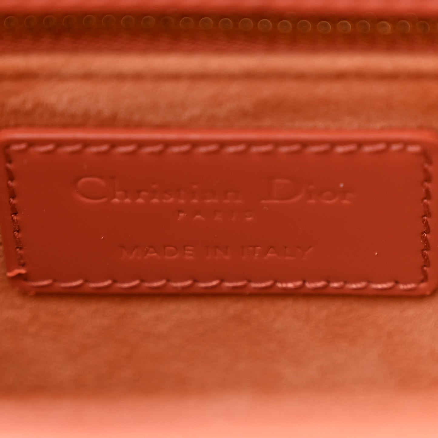 Patent Cannage Medium Lady Dior Light Coral