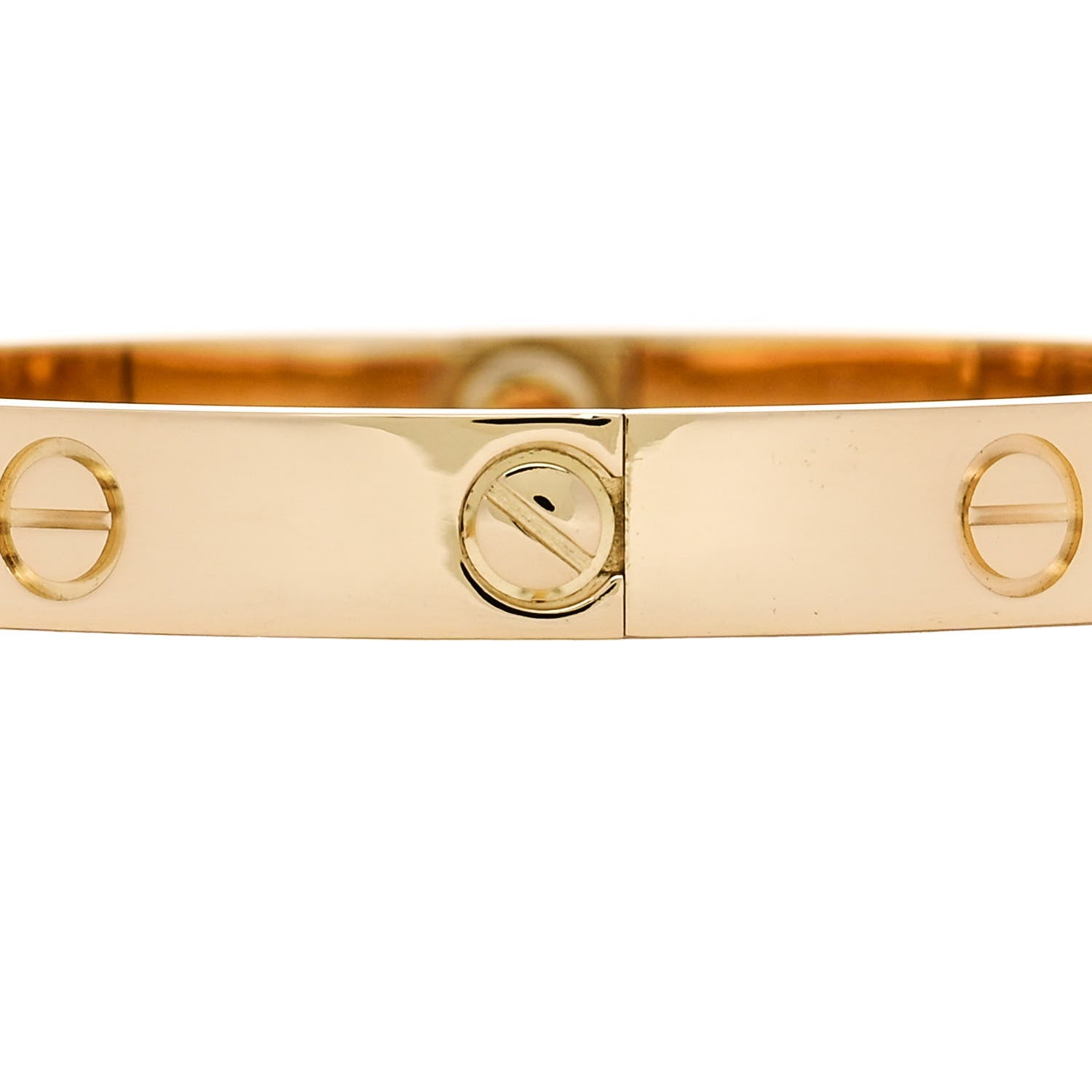 Cartier 18K Yellow Gold LOVE Bracelet 16 5 of 9