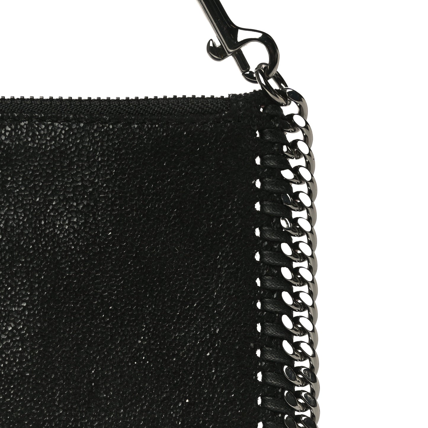 Shaggy Deer Falabella Clutch Black