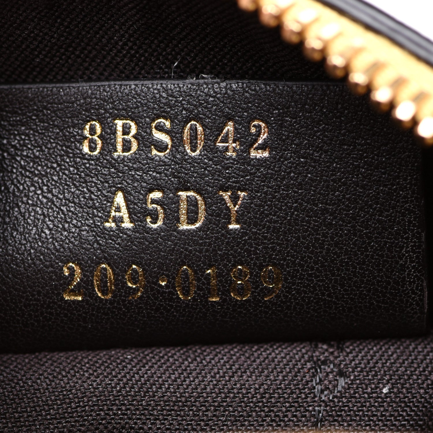Fendi Vitello Grace Matte Mini Fendi Cam Miele Scuro 7 of 11