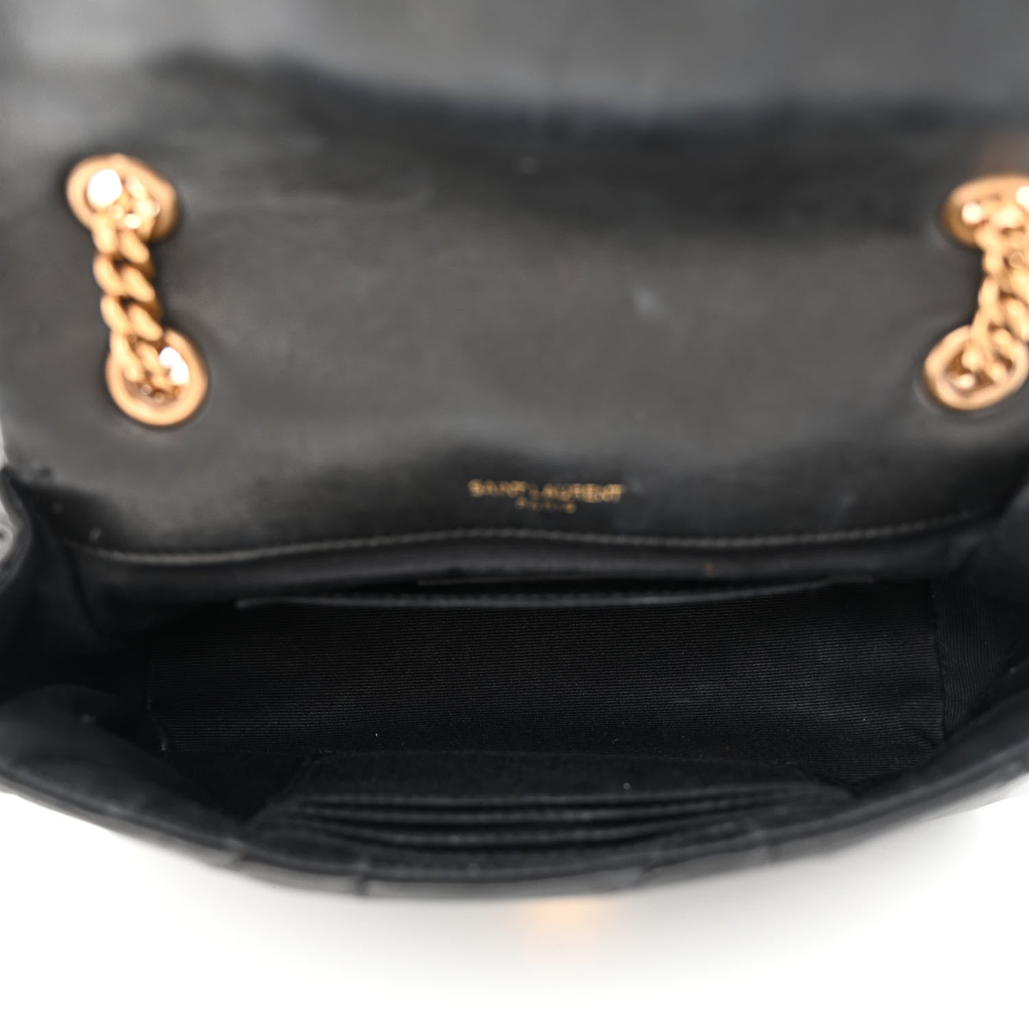Saint Laurent Lambskin Patchwork Monogram Small Jamie Black 5 of 11