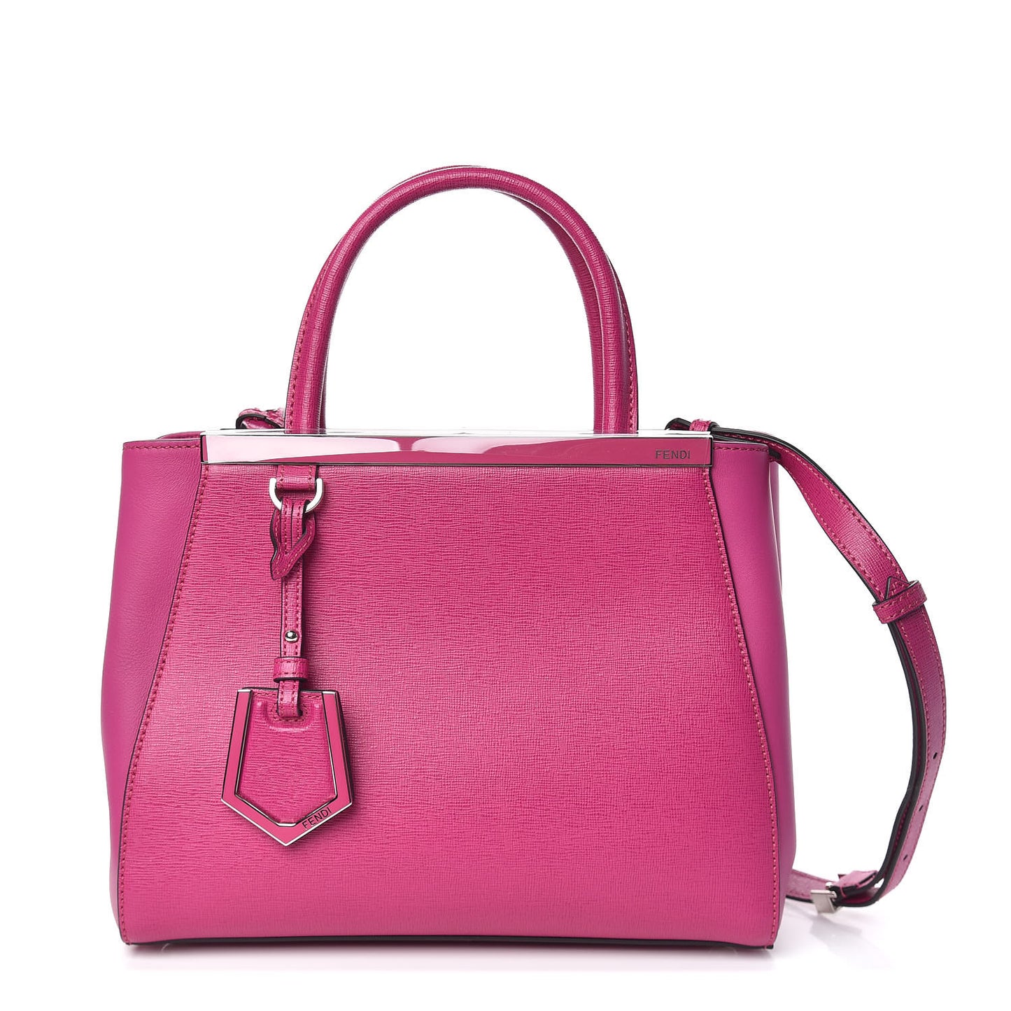 Vitello Elite Petite 2Jours Tote Magenta