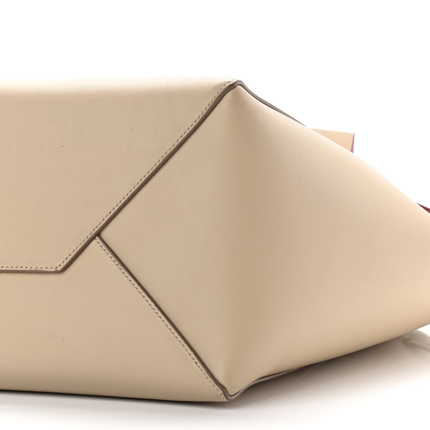 Celine Smooth Calfskin Small Belt Cabas Phantom Beige 9 of 9