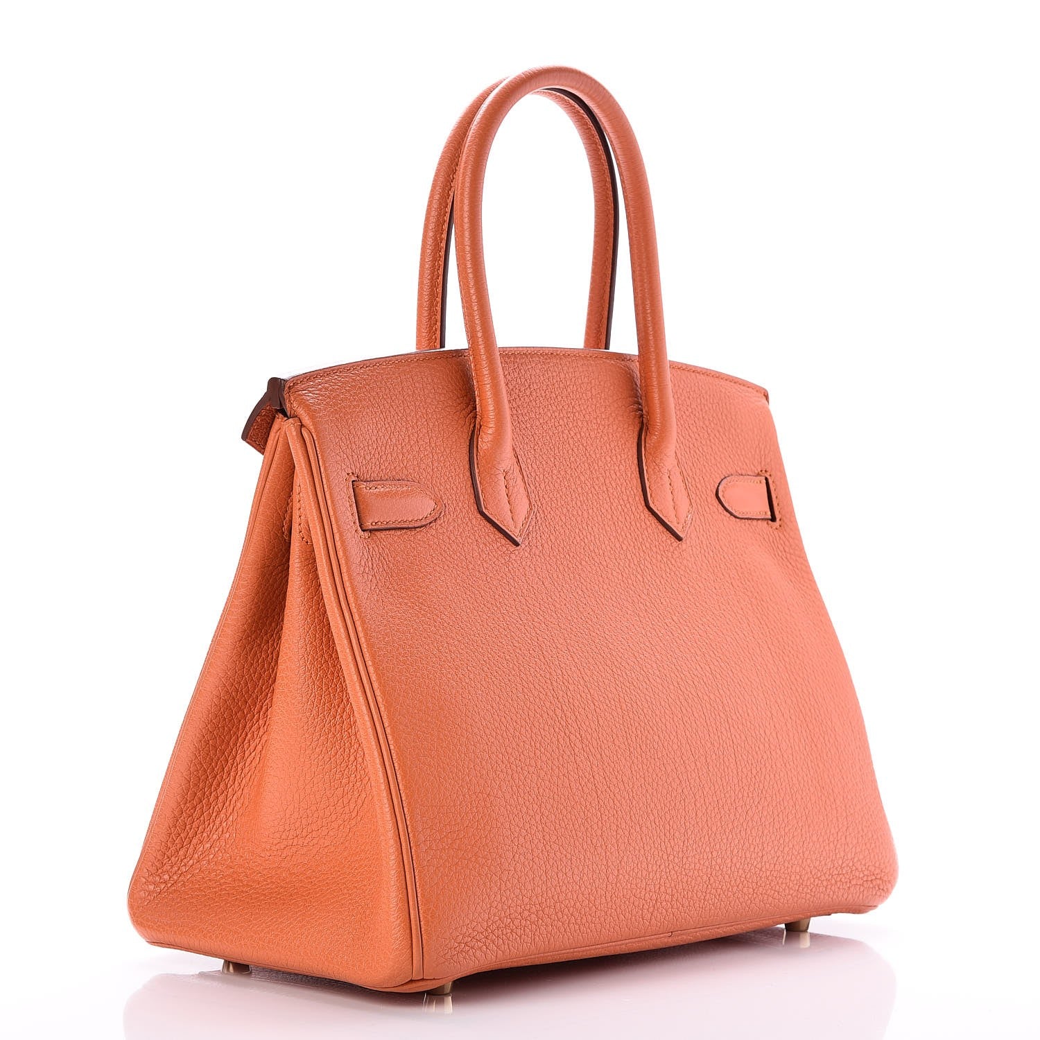 Hermes Togo Birkin 30 Orange 3 of 38