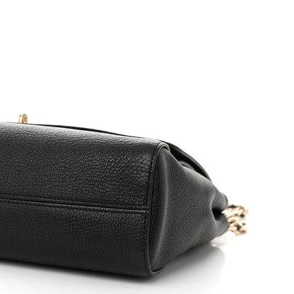 Mulberry Glossy Goatskin Medium Lily Black 12 of 12