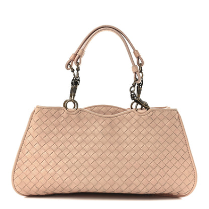Bottega Veneta Nappa Intrecciato Small Shoulder Bag Flamingo 1 of 11