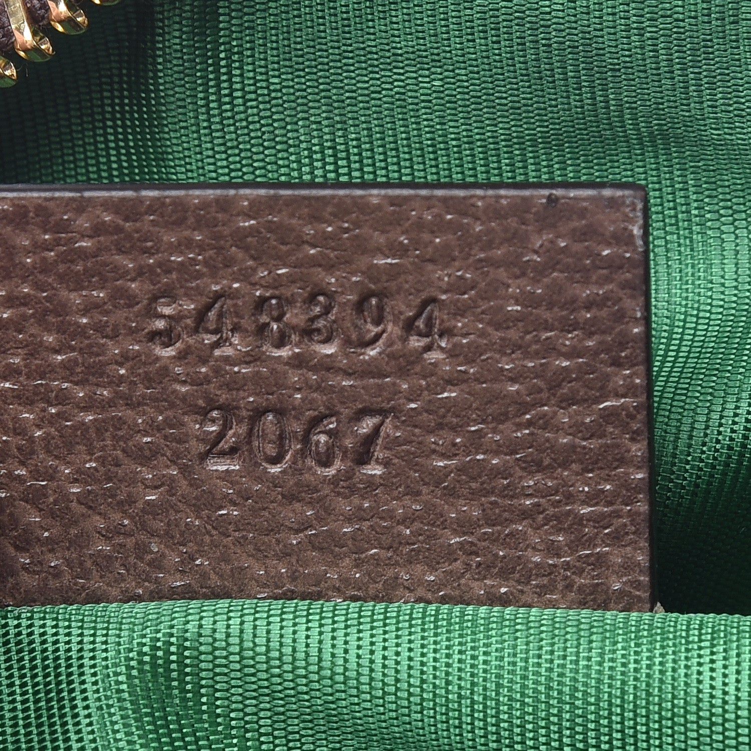 Gucci Soft GG Supreme Monogram Calfskin Small Ophidia Cosmetic Case Beige Ebony New Acero 7 of 8