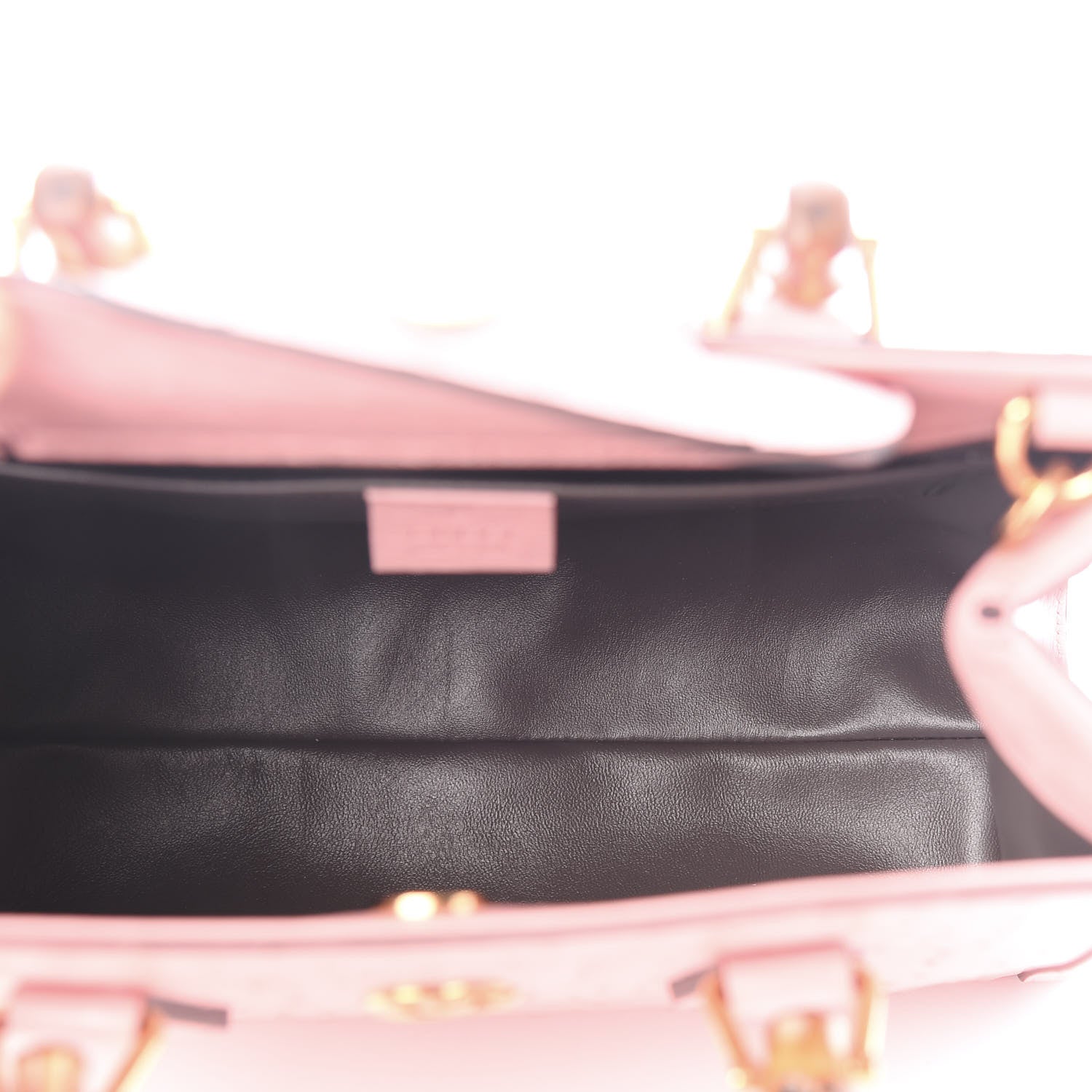Gucci Ostrich Small Diana Tote Wild Rose Fuxia Fluo 5 of 9
