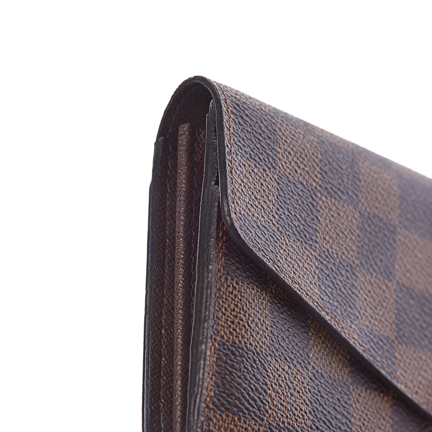Louis Vuitton Damier Ebene Sarah Wallet NM 7 of 10