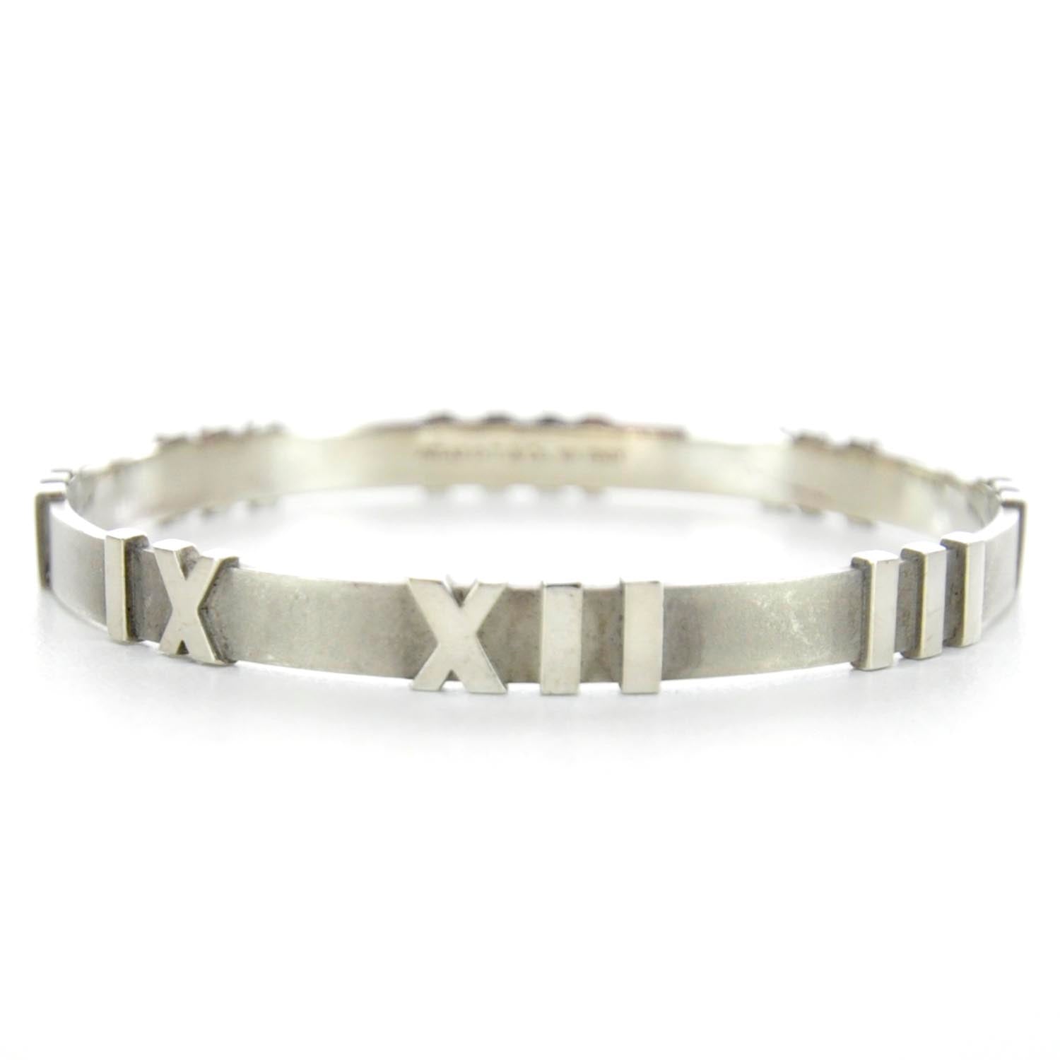Tiffany Sterling Silver Atlas Bracelet 1 of 6