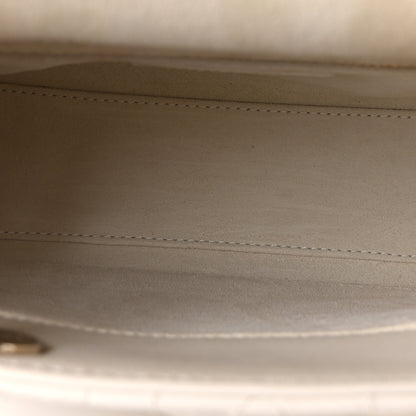 Christian Dior Lambskin Cannage Small My ABCDior Lady Dior White 5 of 10